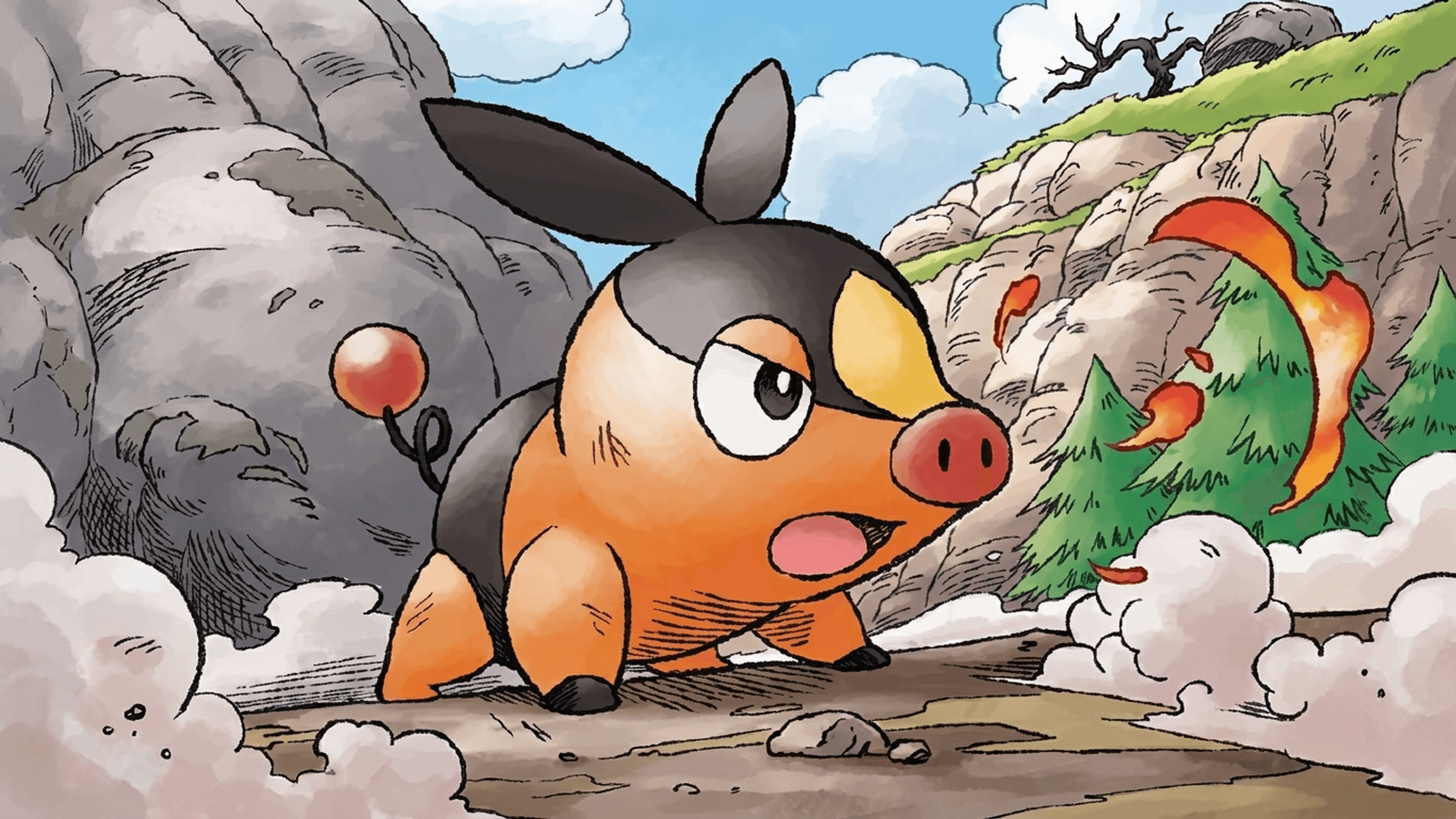 Tepig wallpaper from Ascended Heroes