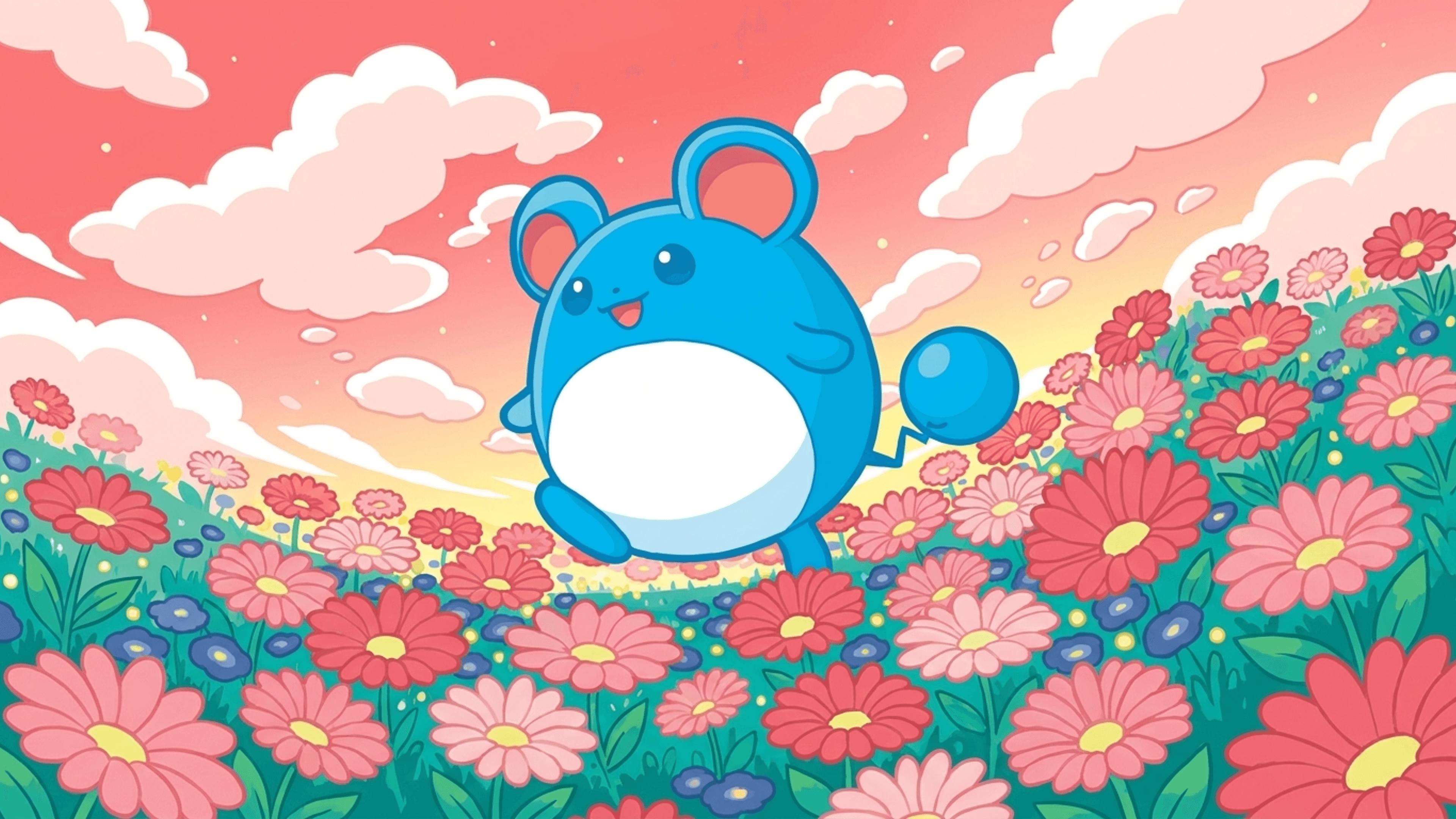 Marill wallpaper from Ascended Heroes