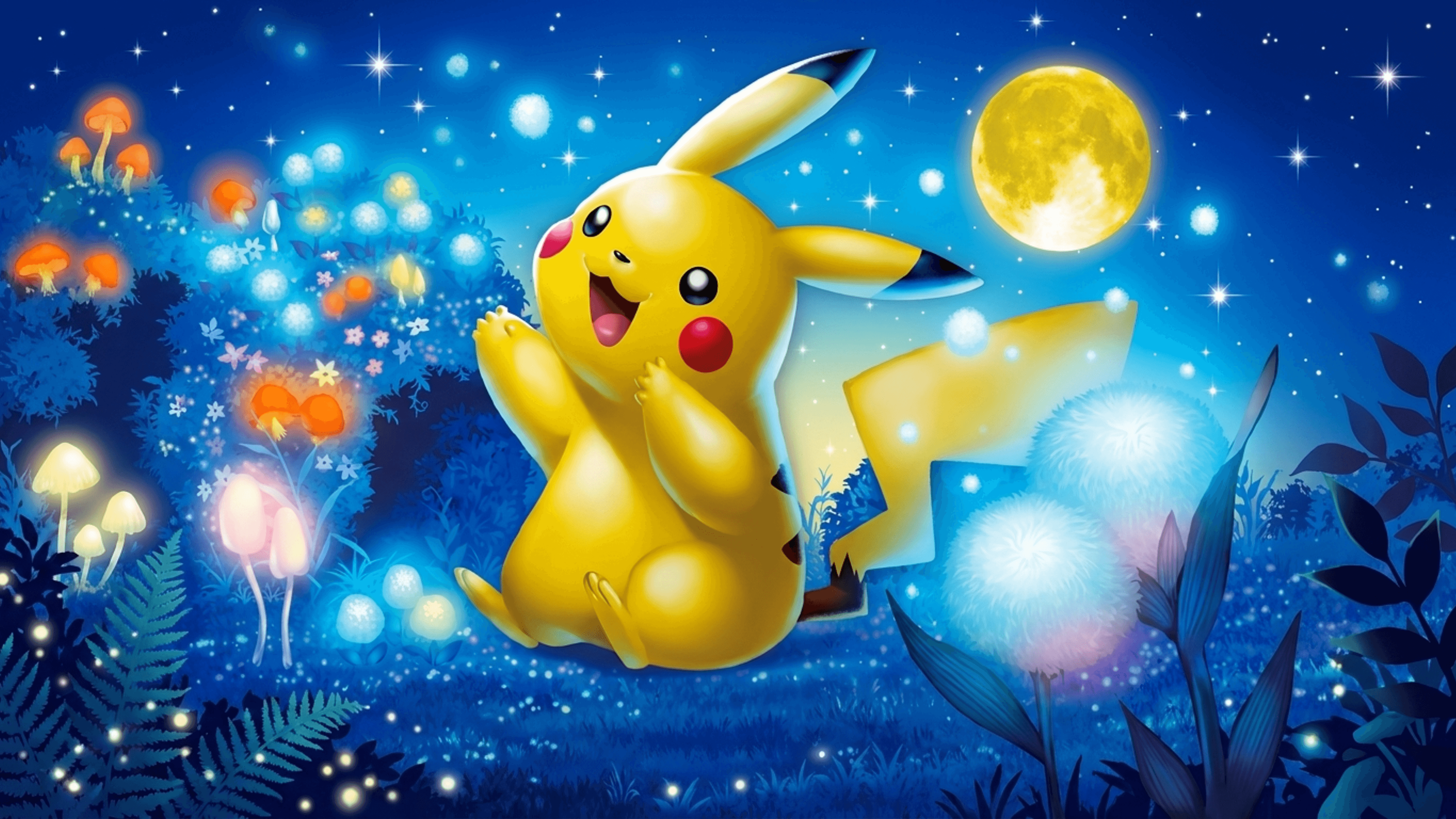 Pikachu desktop wallpaper - Unified Minds Pokemon card art