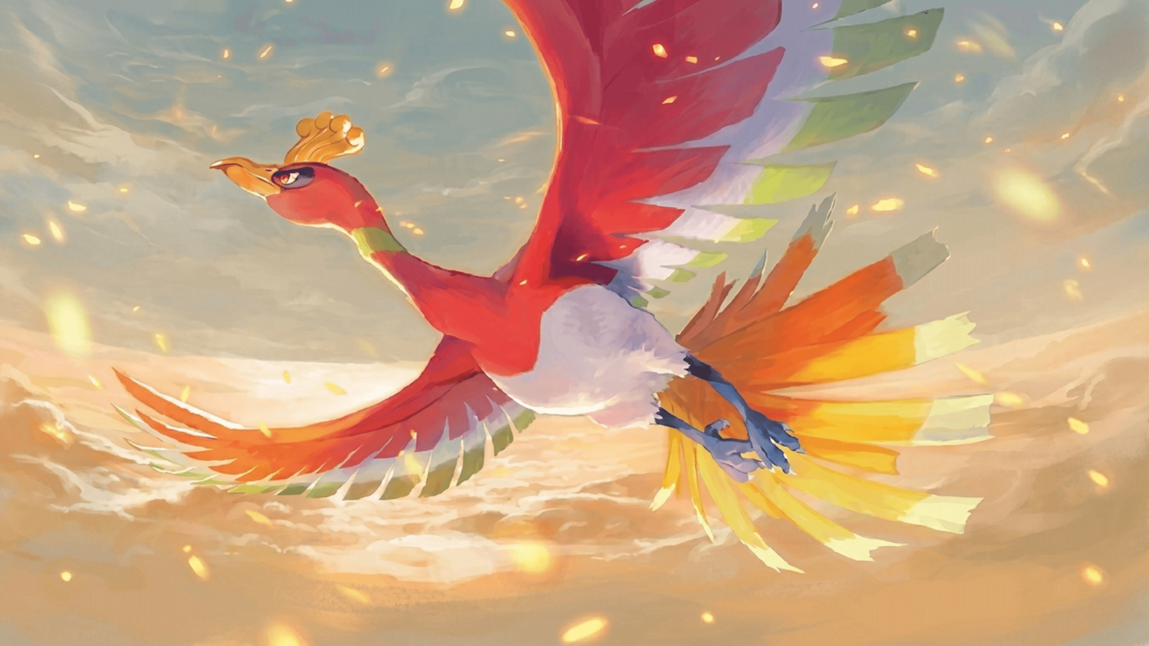 Ho-Oh wallpaper from Surging Sparks