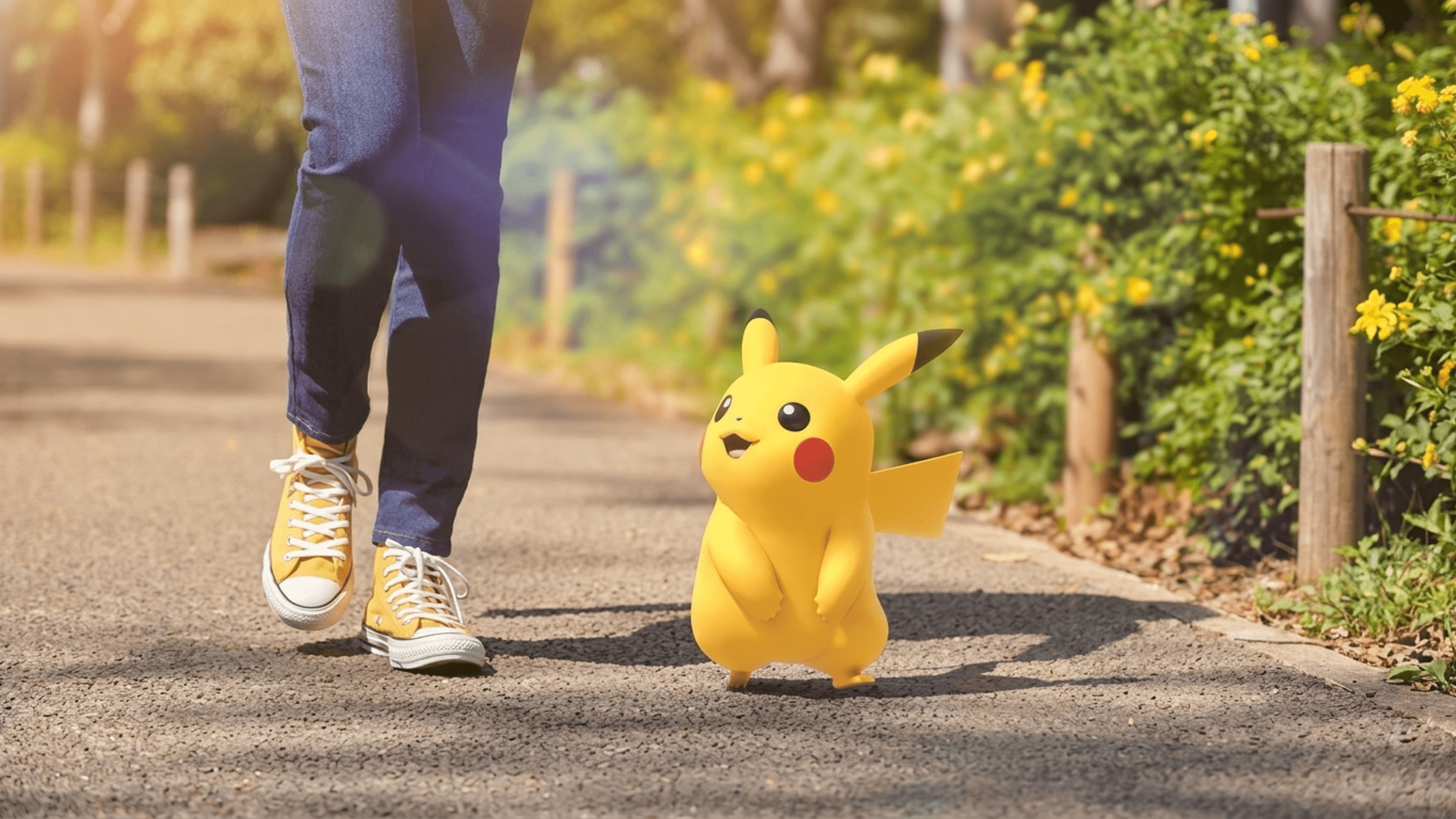 Pikachu wallpaper from Pokémon GO
