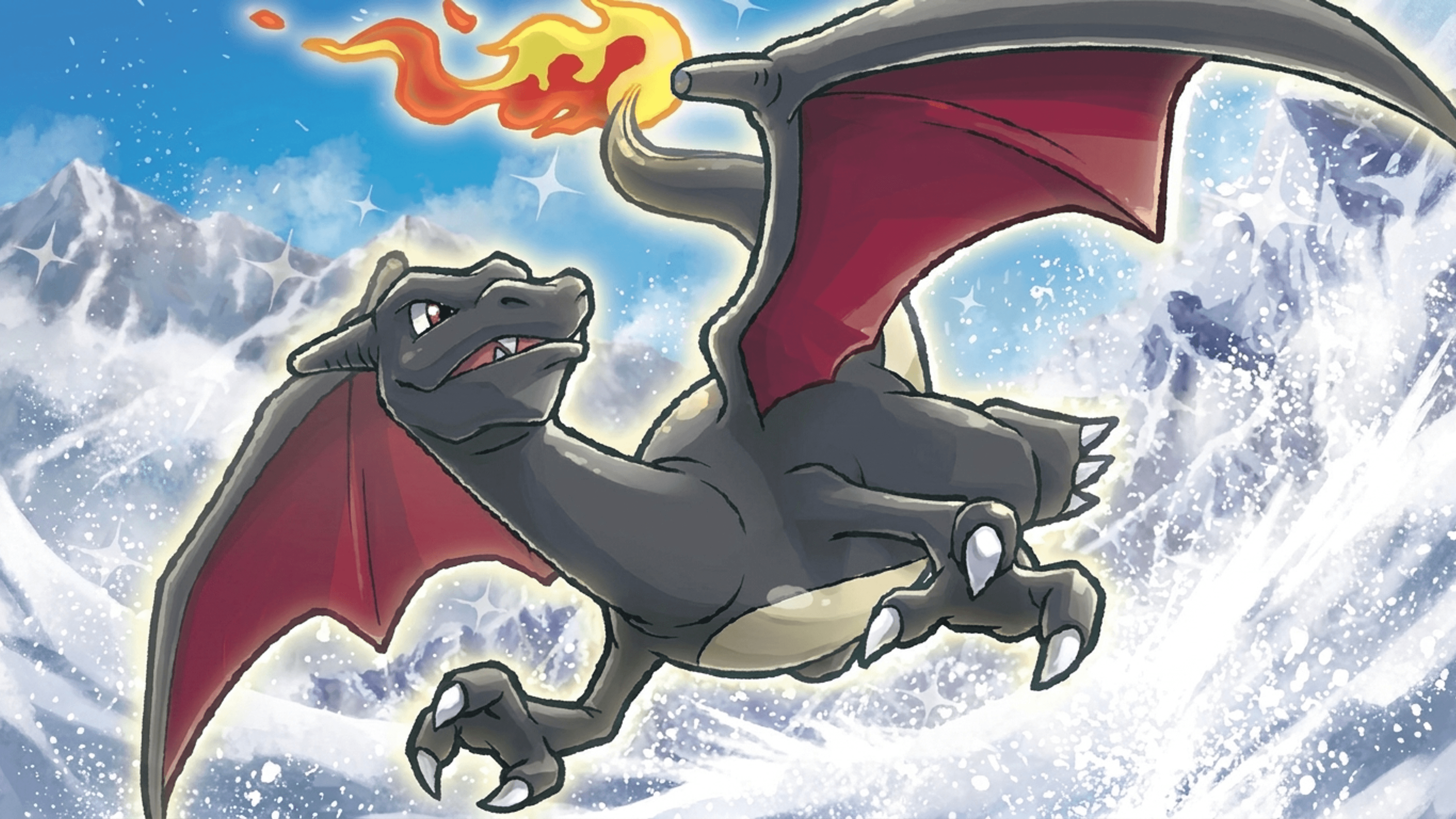 Radiant Charizard wallpaper from Crown Zenith