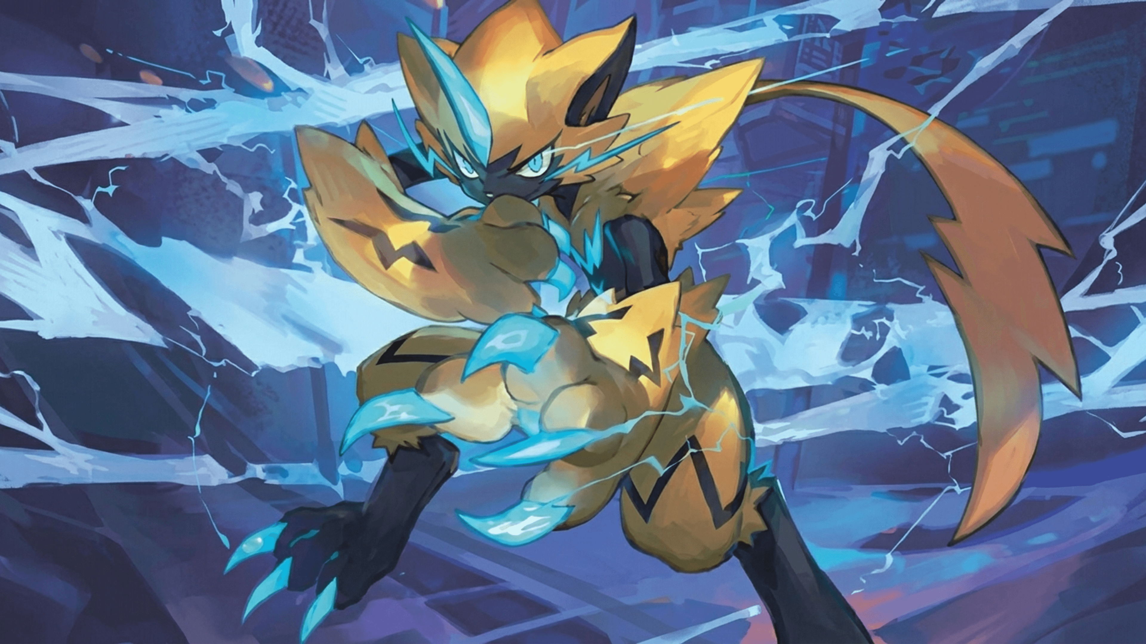 Zeraora wallpaper from Vivid Voltage