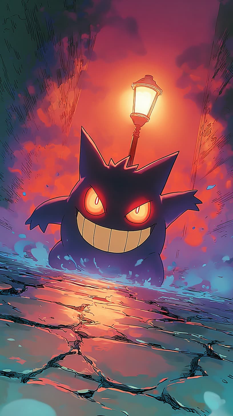 Gengar Illustration wallpaper
