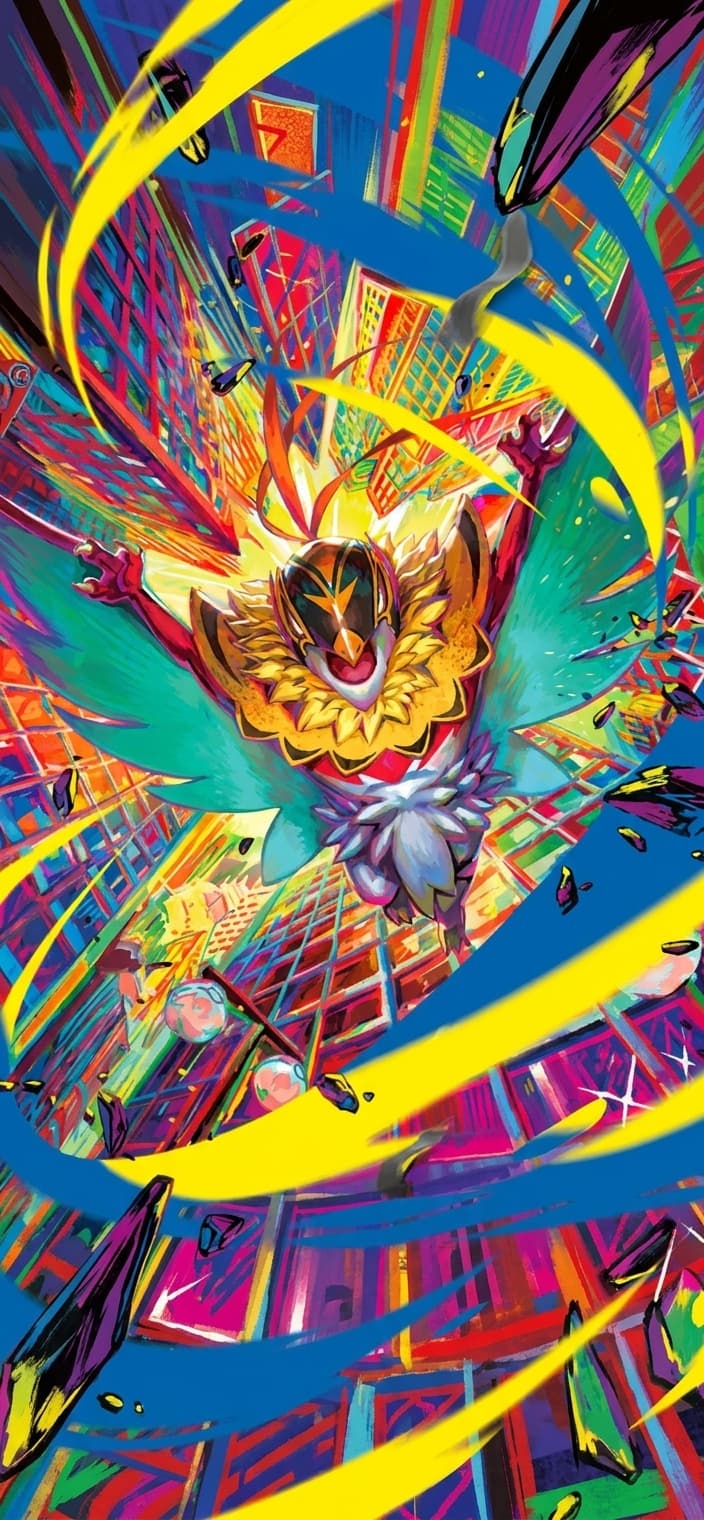 Mega Hawlucha ex wallpaper from Ascended Heroes