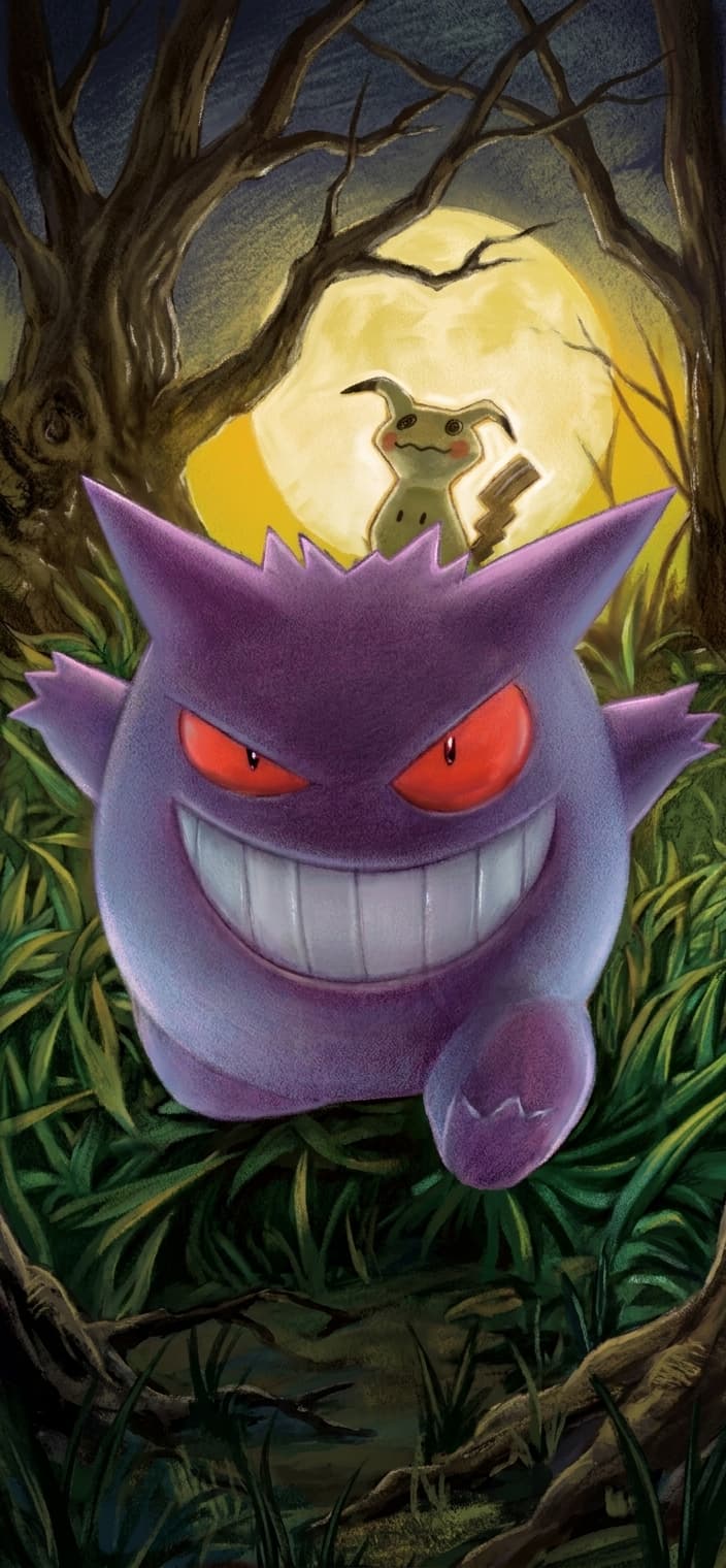 Gengar & Mimikyu GX wallpaper from Team Up