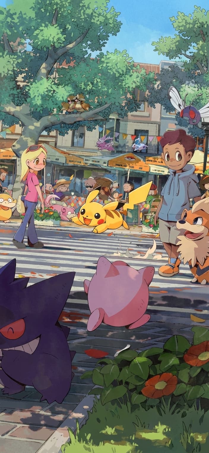 Pikachu 173/165 phone wallpaper - 151 Pokemon card art