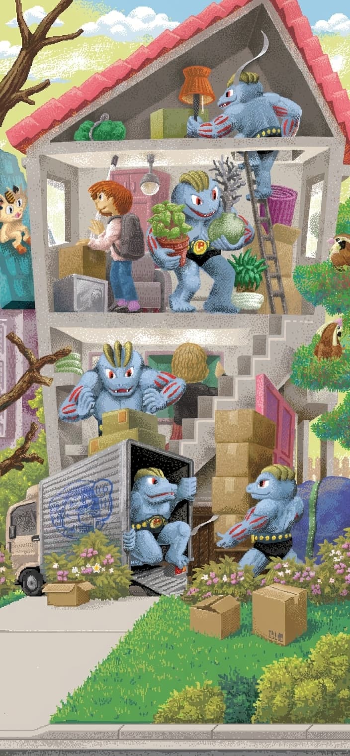 Machoke wallpaper from 151