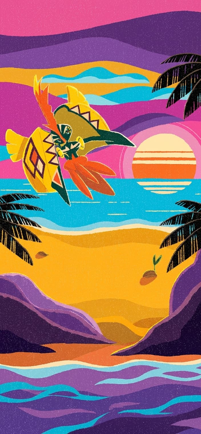 Tapu Koko ex wallpaper from Paradox Rift