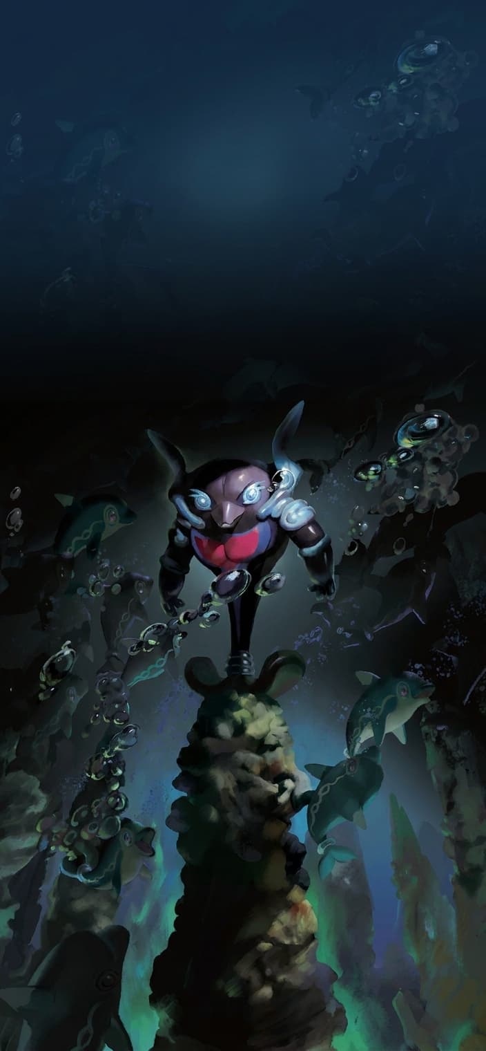 Palafin wallpaper from Paldean Fates