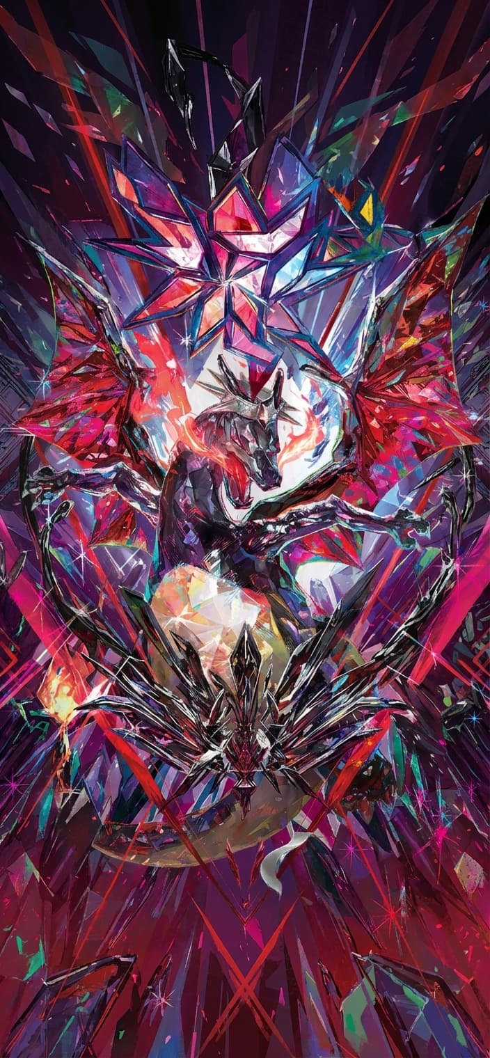 Charizard ex 234/91 phone wallpaper - Paldean Fates Pokemon card art