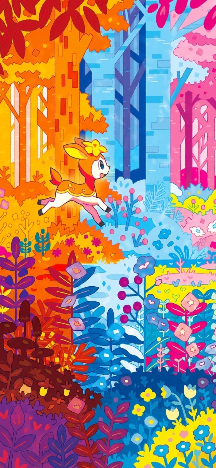 Deerling wallpaper from Temporal Forces