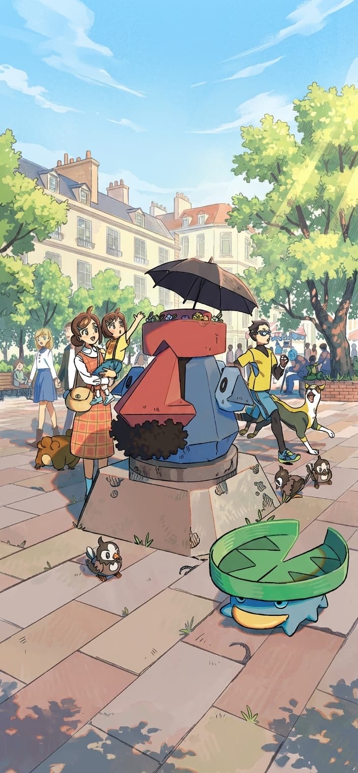 Probopass 182/167 phone wallpaper - Twilight Masquerade Pokemon card art