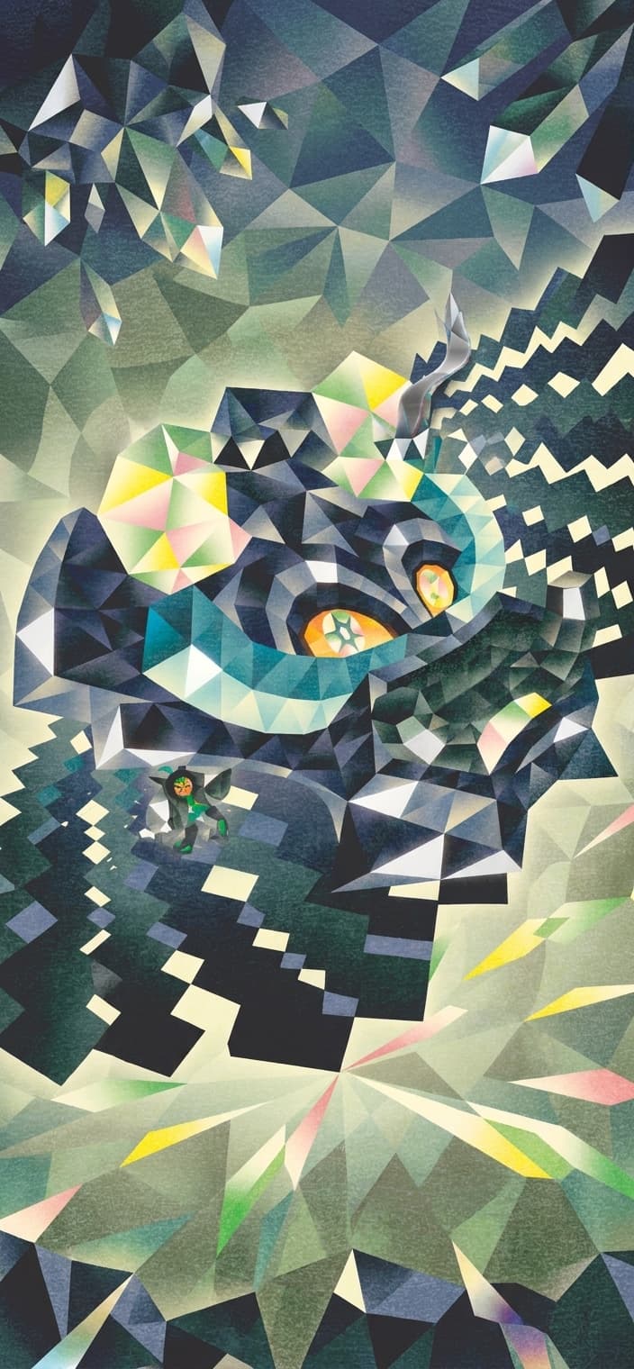 Cornerstone Mask Ogerpon ex wallpaper from Twilight Masquerade