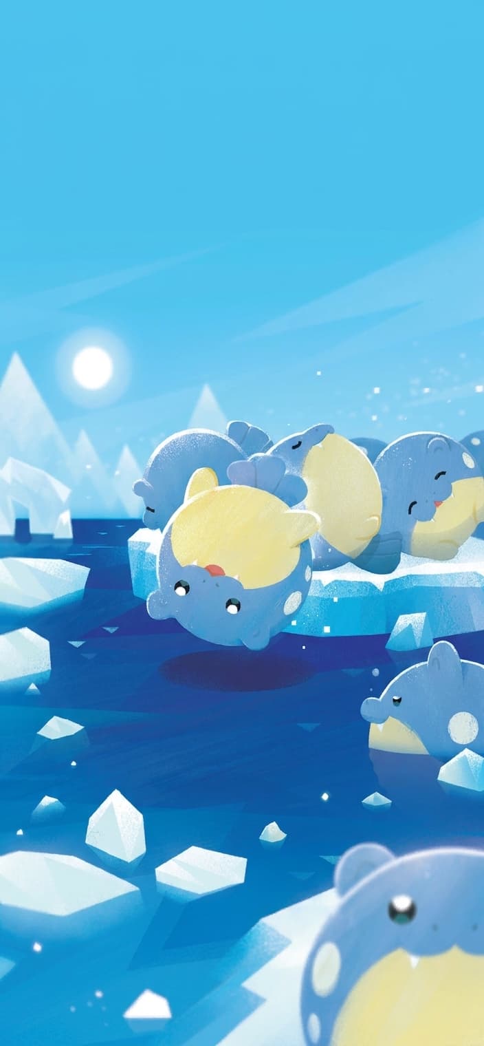 Spheal wallpaper from Surging Sparks