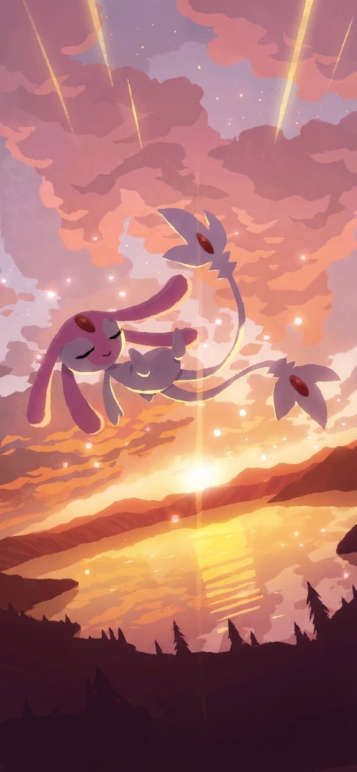 Mesprit wallpaper from Surging Sparks