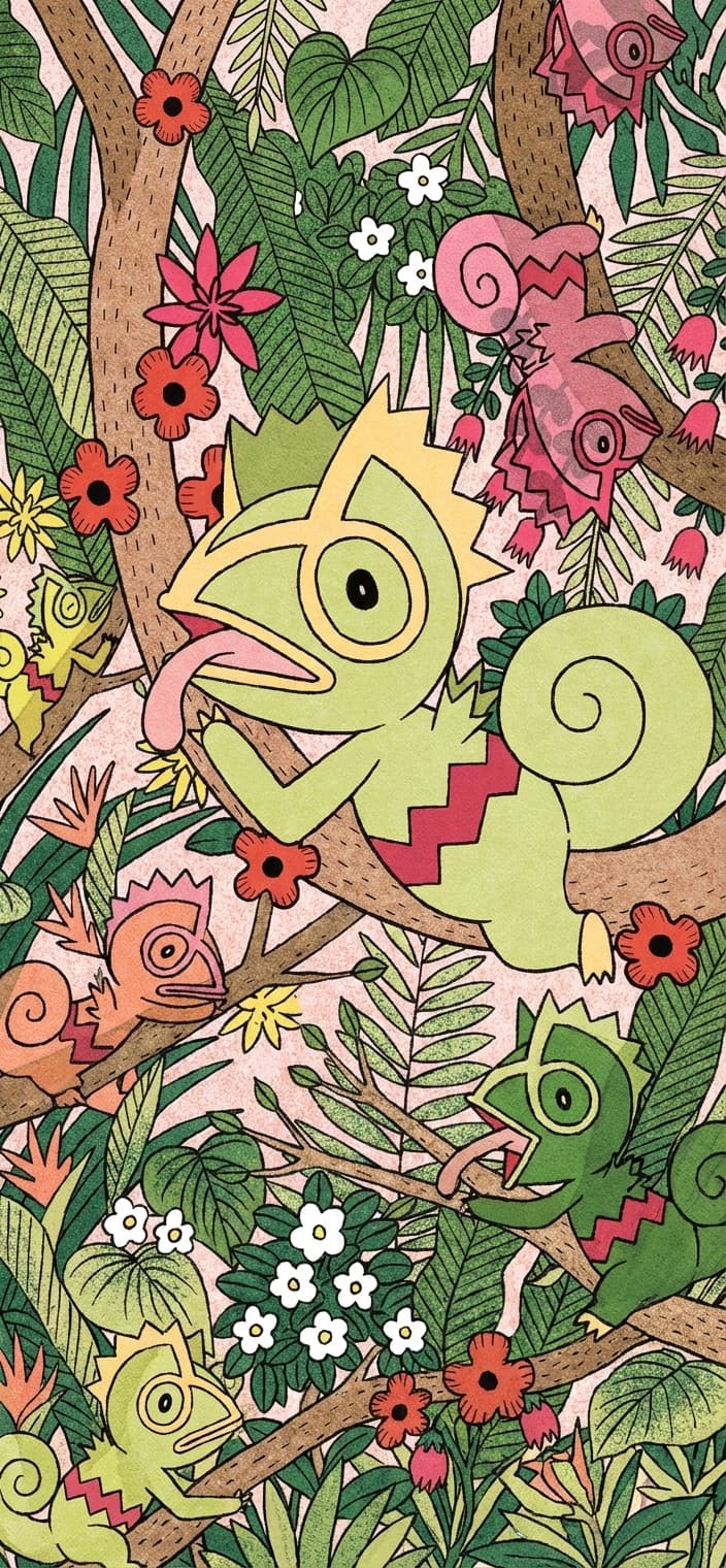 Kecleon wallpaper from Surging Sparks