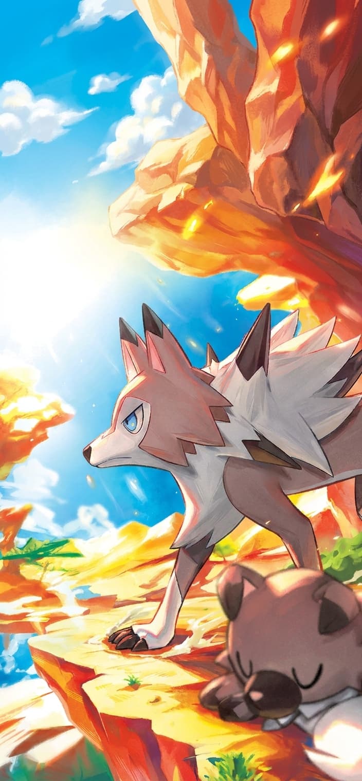 Lycanroc wallpaper from Journey Together