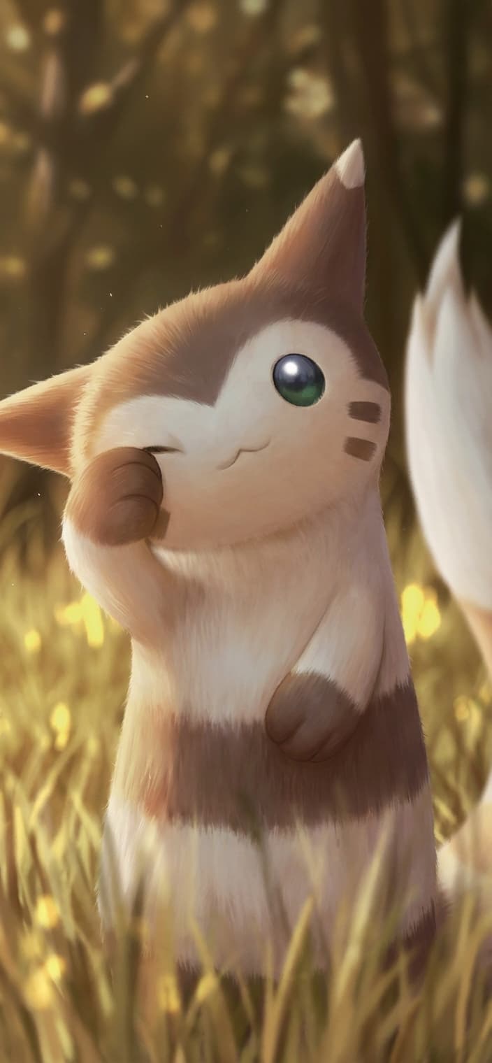 Furret wallpaper from Journey Together