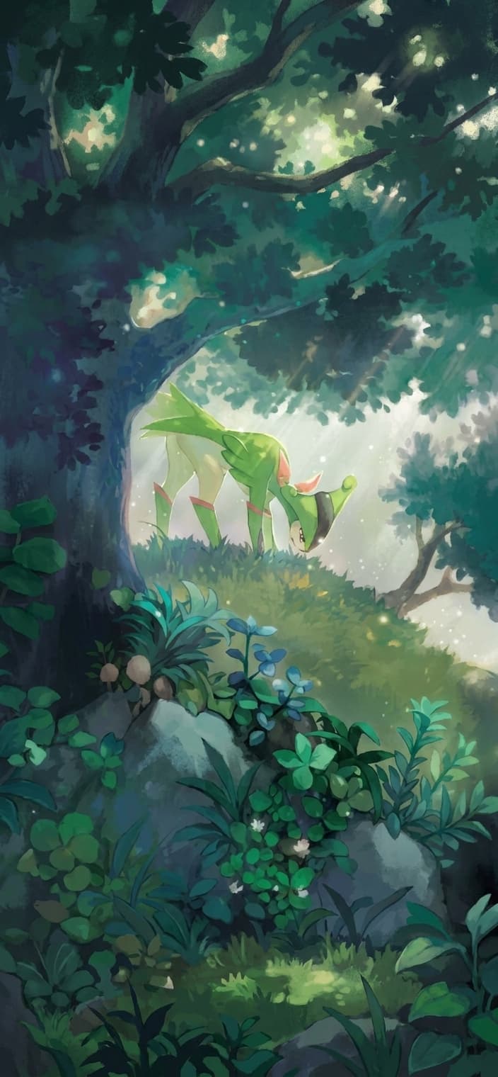 Virizion wallpaper from White Flare