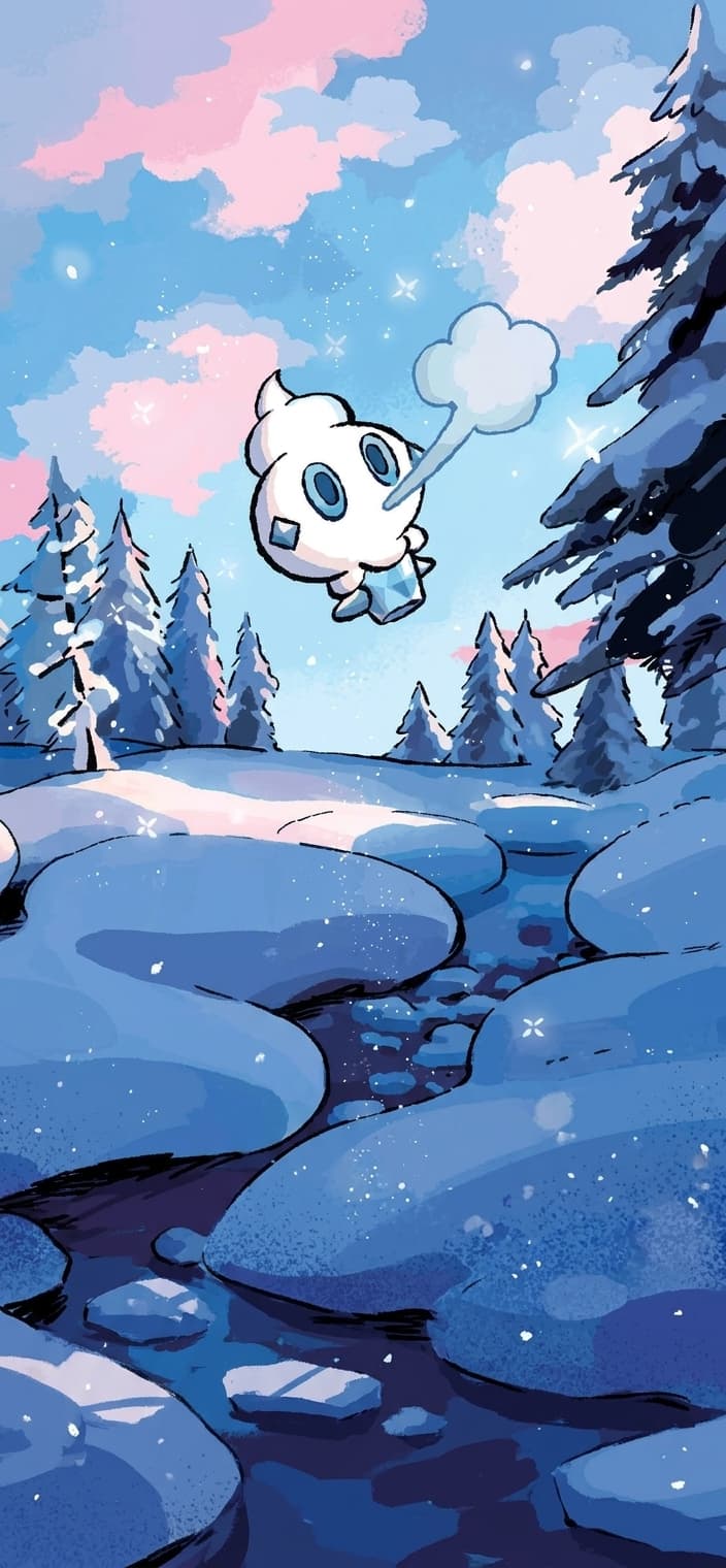 Vanillite wallpaper from White Flare