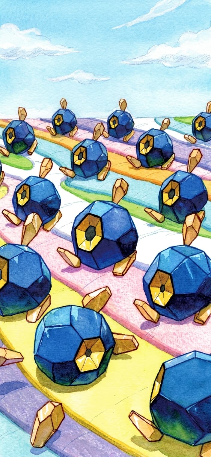 Roggenrola wallpaper from White Flare