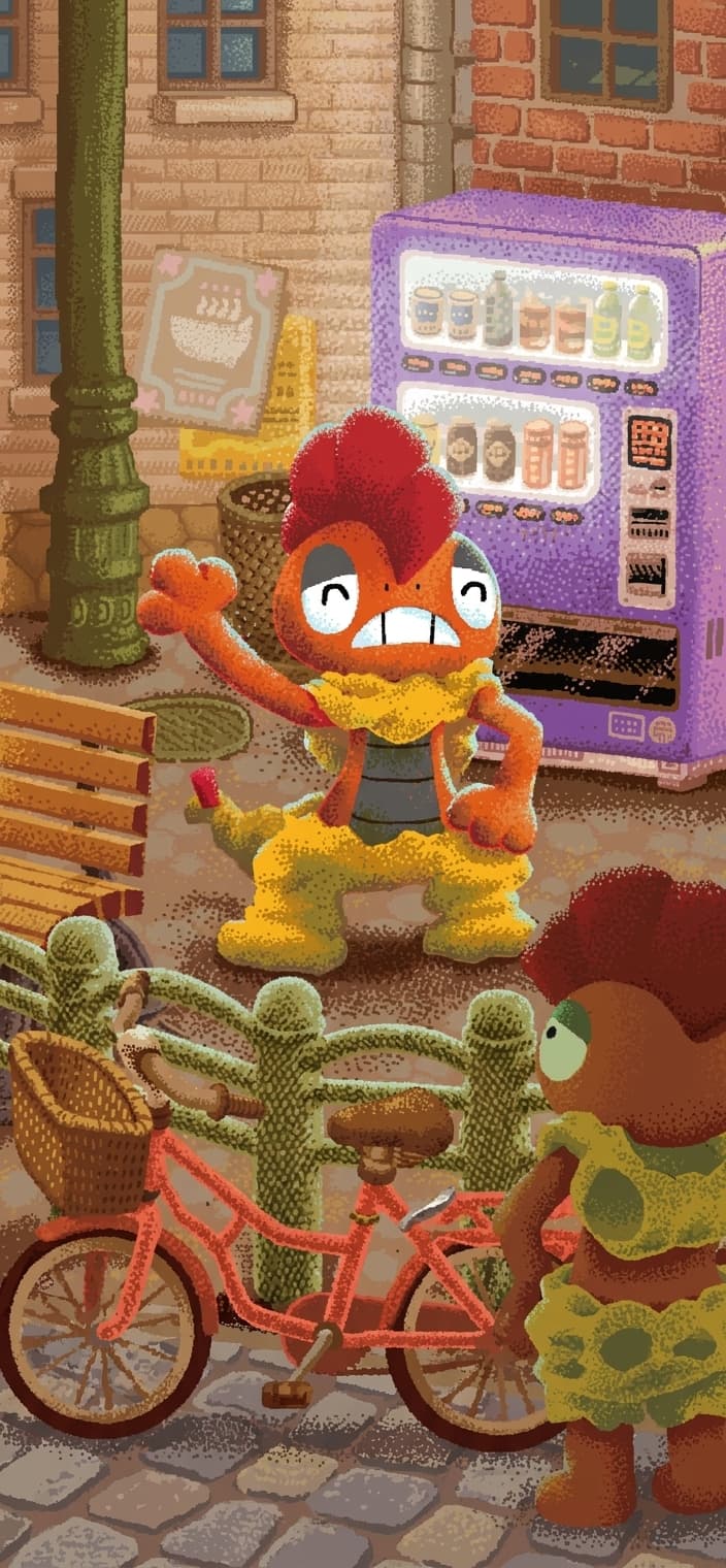 Scrafty wallpaper from White Flare