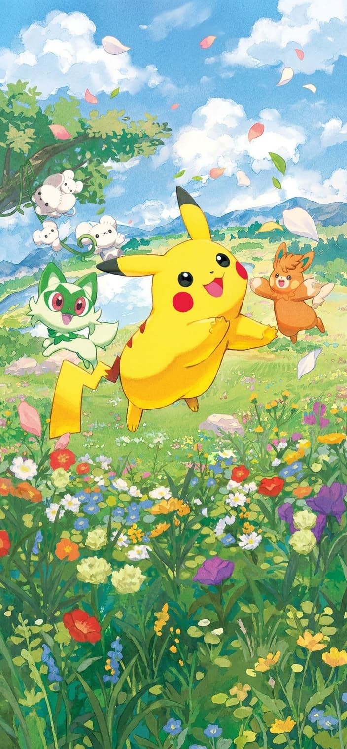Pikachu wallpaper from SVP Black Star Promos