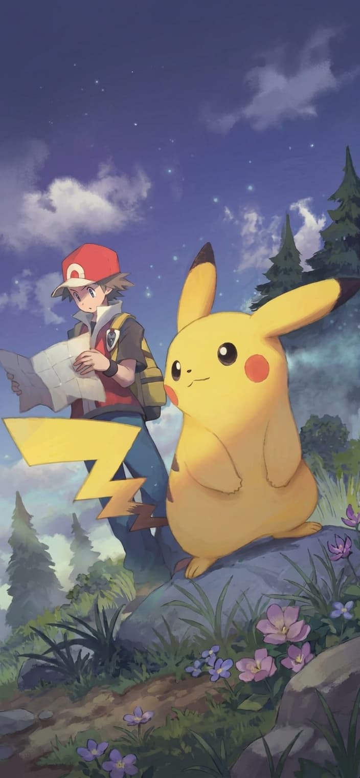 Pikachu V wallpaper from Lost Origin