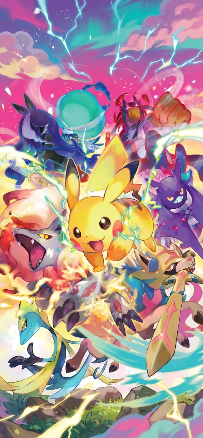 Pikachu wallpaper from Crown Zenith