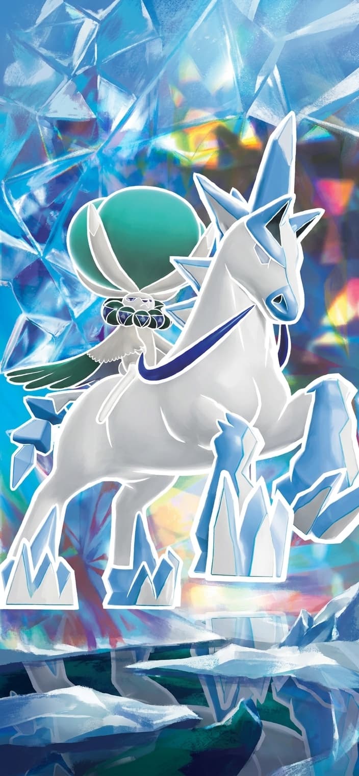 Ice Rider Calyrex V wallpaper from Chilling Reign