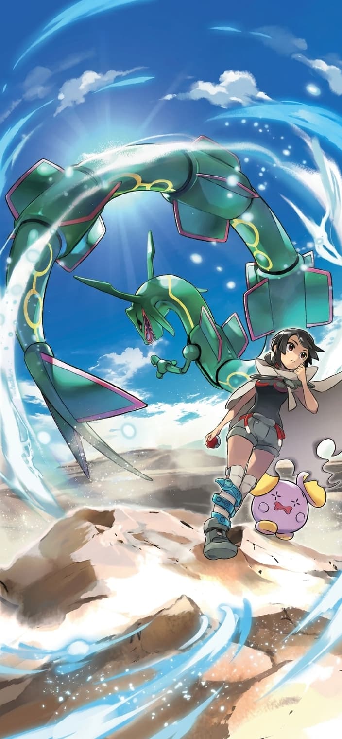 Rayquaza V wallpaper from Evolving Skies