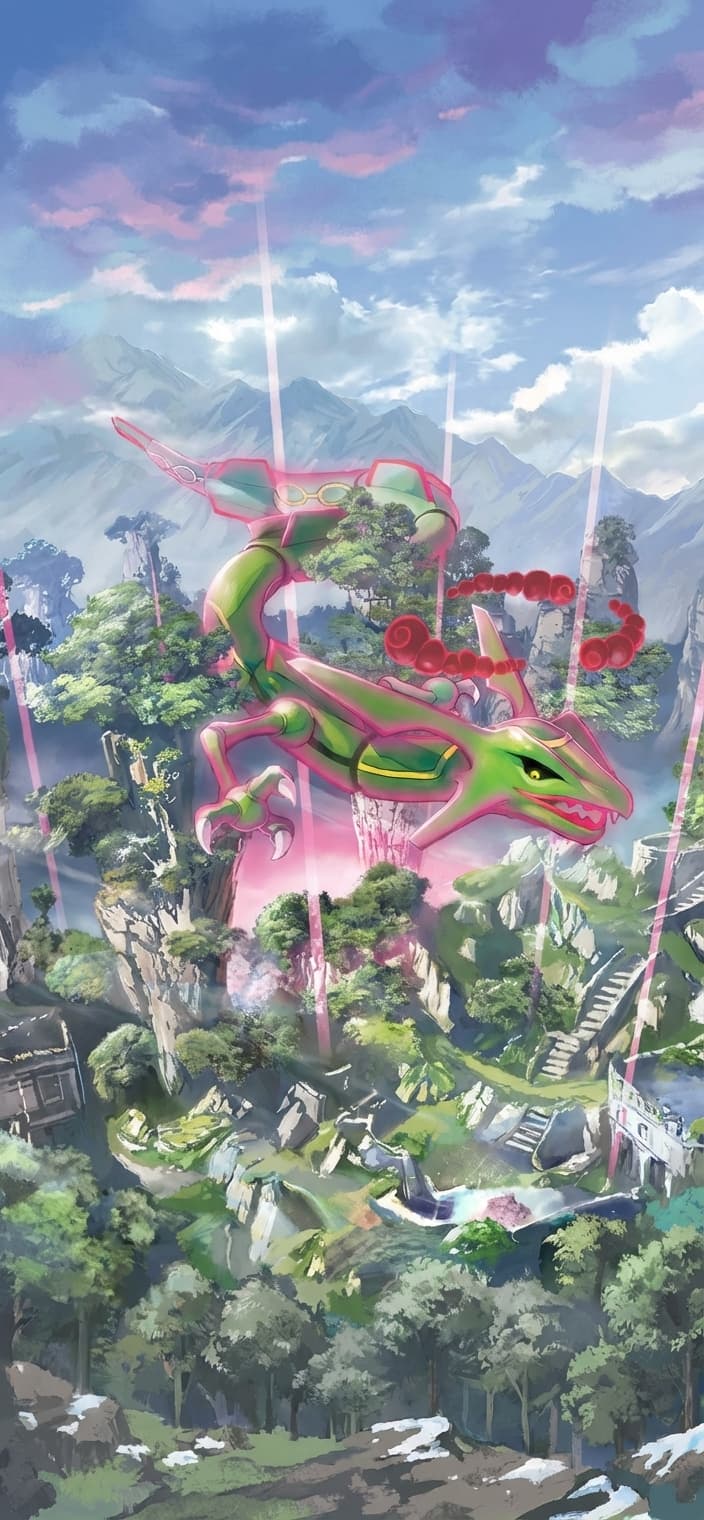 Rayquaza VMAX wallpaper from Evolving Skies