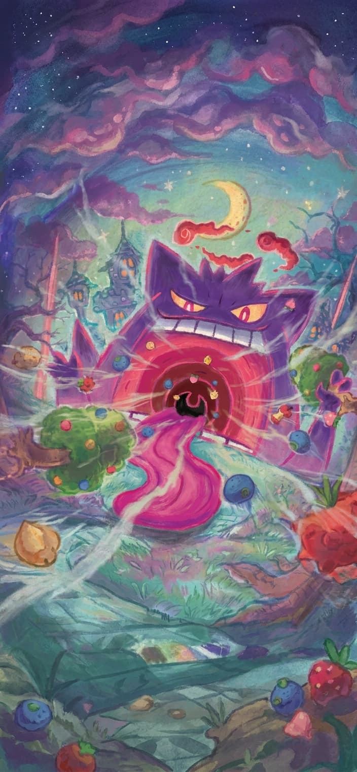 Gengar VMAX wallpaper from Fusion Strike