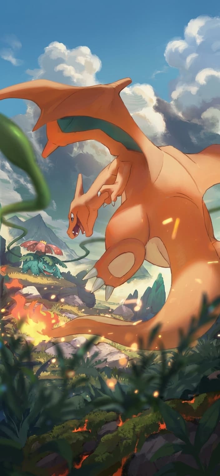 Charizard V wallpaper from Brilliant Stars